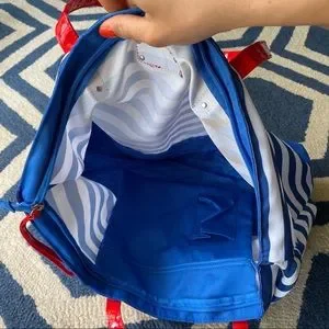Oriflame Bags Oriflame 2in Blue White Red Stripe Oversized